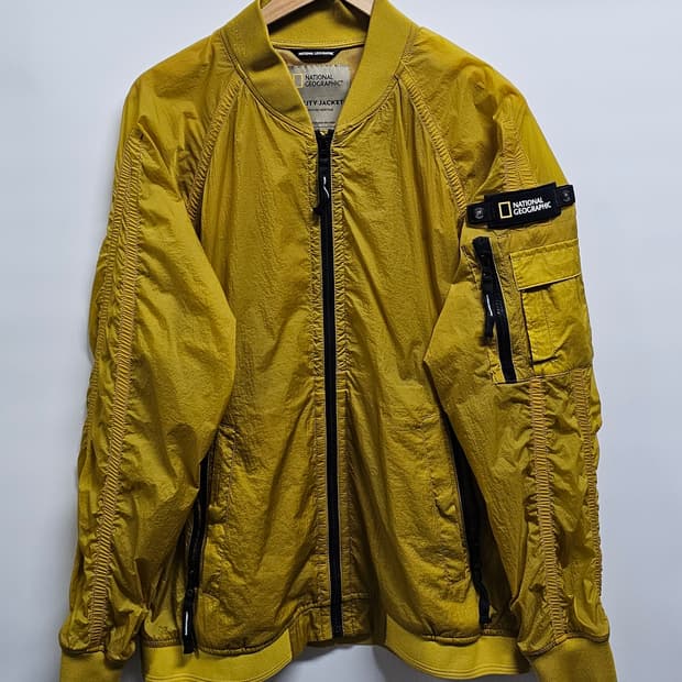 내셔널지오그래픽 유틸리티 블루종자켓 XL