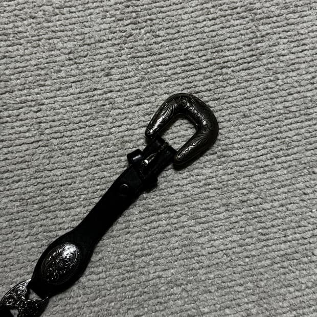 90s USA 토니라마 카우레더 웨스턴벨트 32사이즈