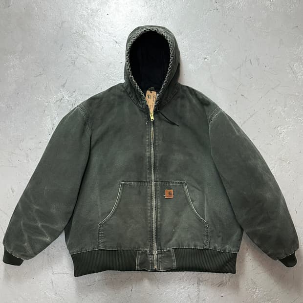 OG 칼하트 J130 액티브 자켓 칼하트 MOS 모스그린