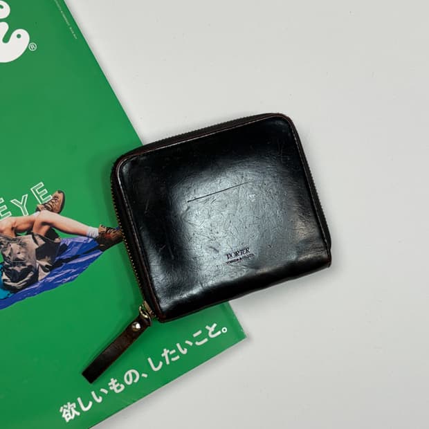 포터 PORTER 라운드 지퍼 