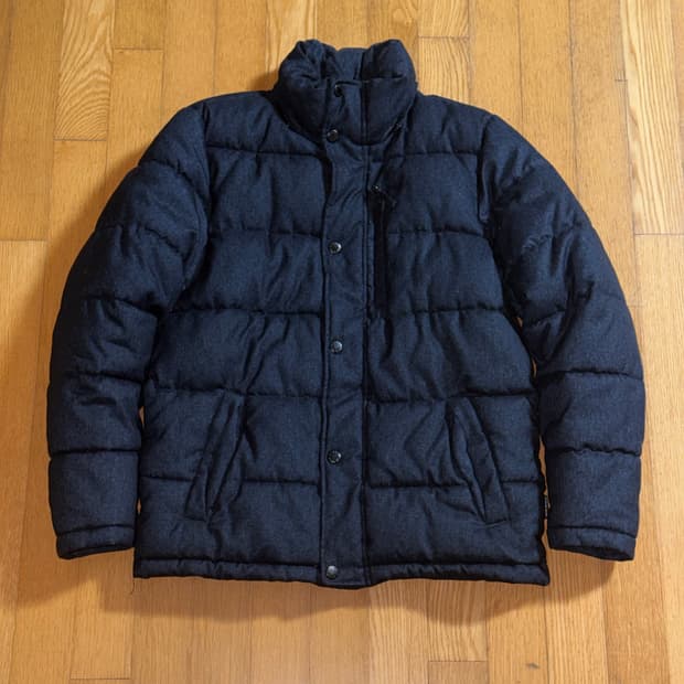 디키즈 폴리 퀼팅 패딩 자켓 네이비 M(95) 