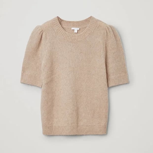 [코스] 야크 울 퍼프 반팔니트