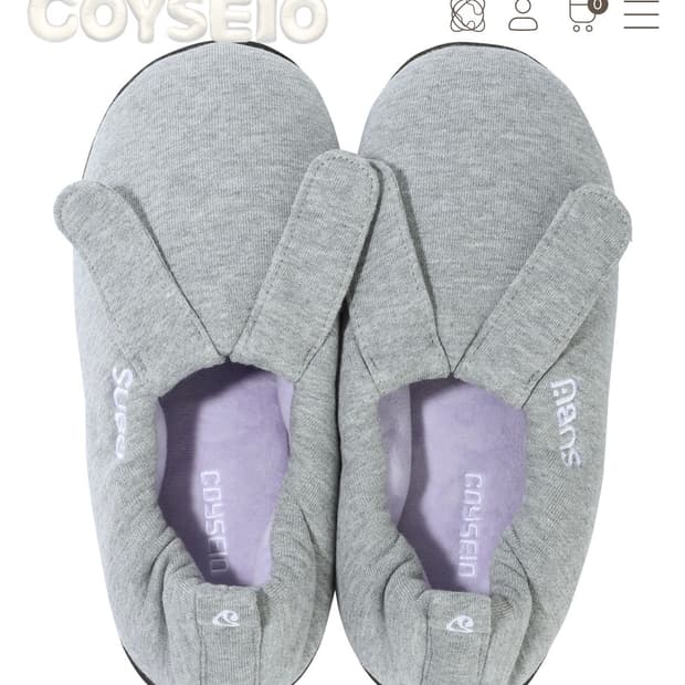 COYSEIO X SUBU BUNNY SWEAT PADDING SHOES