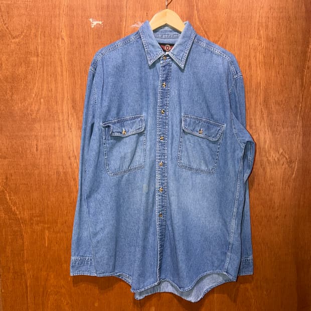 (L) American Outpost 빈티지 데님 셔츠