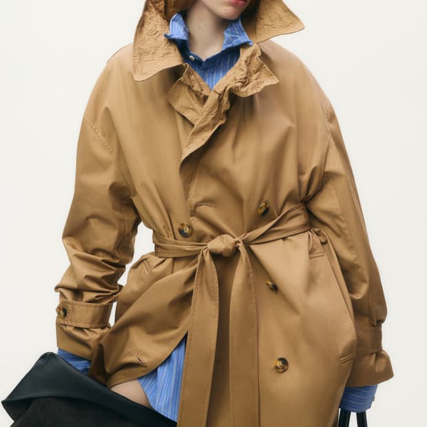 H&M 글렌 마틴스 Glenn Martens 버버리 클래식 트렌치코트 S