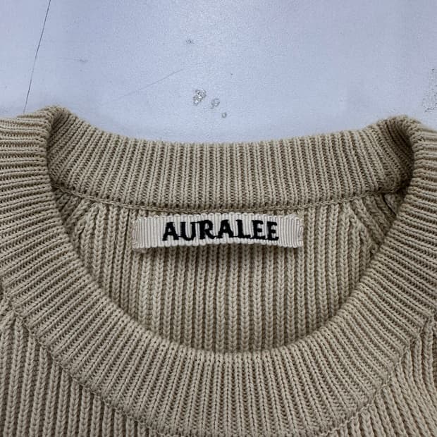 오라리 코튼 니트 