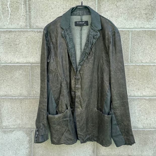 트랜짓 린넨 혼방 블레이저