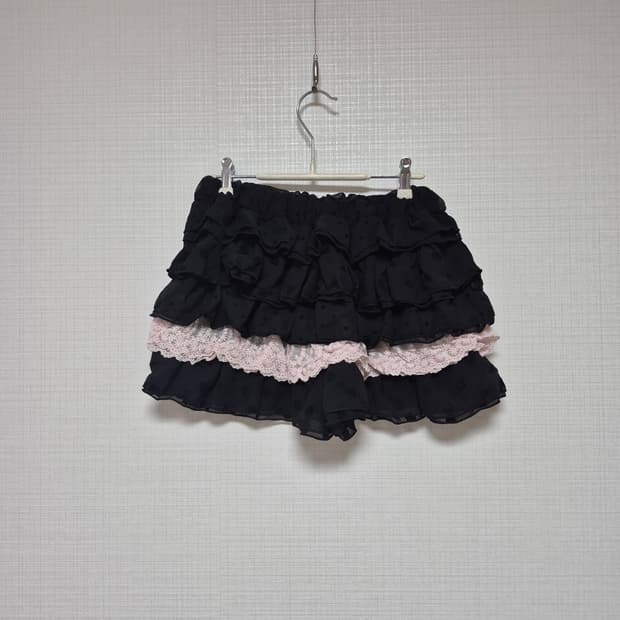 트라랄라 초고전템 히메갸루 블랙도트 후릴 스카팡