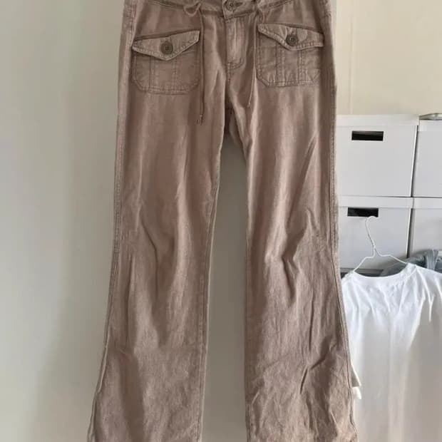 빈티지 스트링 팬츠