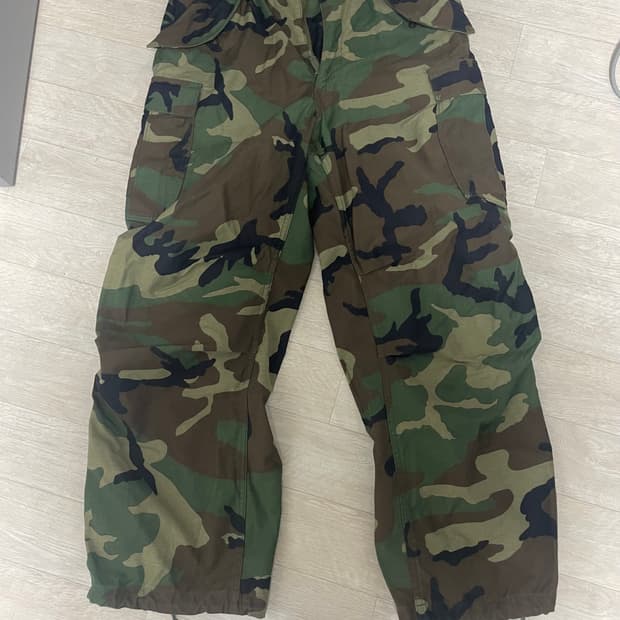 오리지널 미군 군복 우드랜드 카모 팬츠