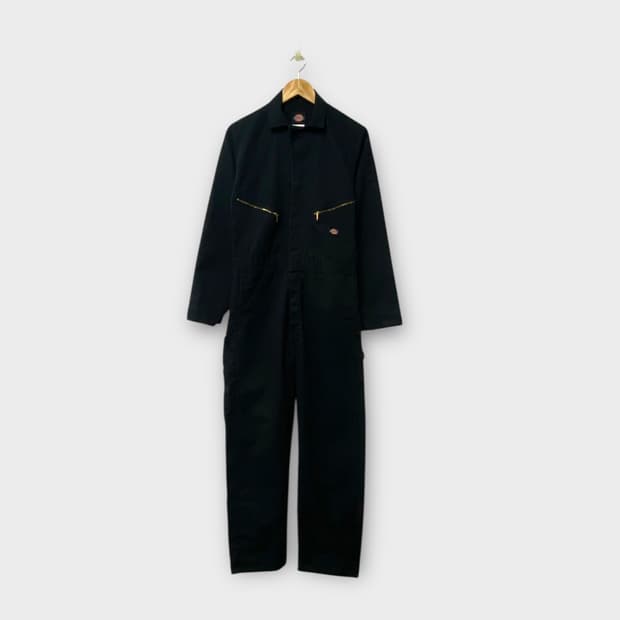 디키즈 점프수트 커버올 Black