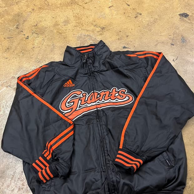 [ 정품/105 ] 아디다스 롯데자이언츠 바람막이 자켓 b15