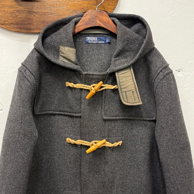 L) USA Polo Ralph Lauren Wool Duffle Coa