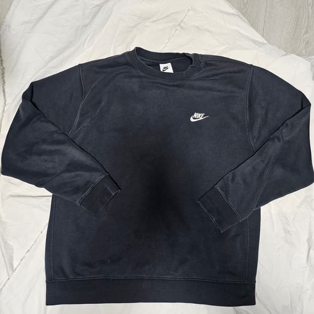 나이키 맨투맨 스웻셔츠 블랙 XXL