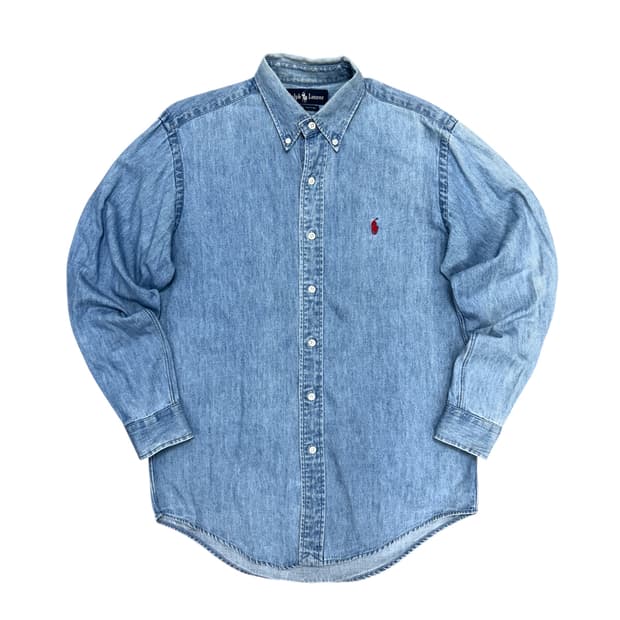 폴로 스몰포니 데님셔츠(90)