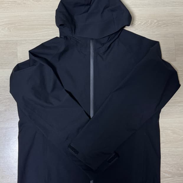 유니클로 블록테크 파카3d 블랙 L