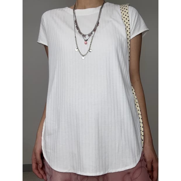 빈티지 화이트 블라우스