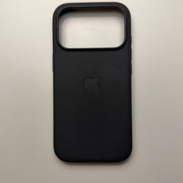 아이폰 17 프로 정품 테크우븐 케이스 블랙