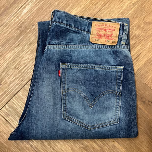 N144 리바이스 569 데님팬츠 청바지