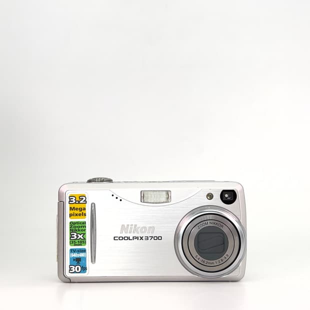 니콘 쿨픽스 Nikon Coolpix 3700 실버