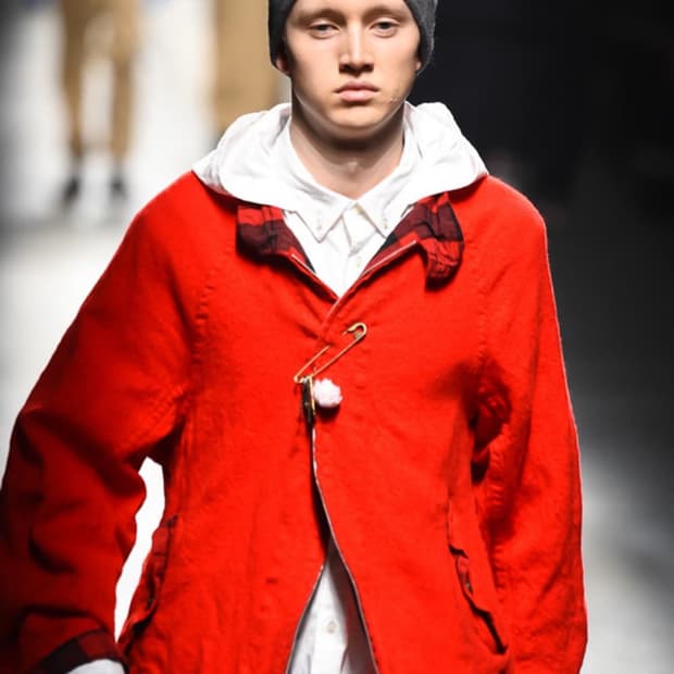 Undercover 18AW 측융 울 자켓 4size