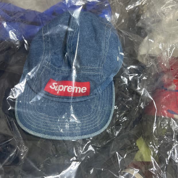 슈프림 빅스로고 캠프캡 18ss