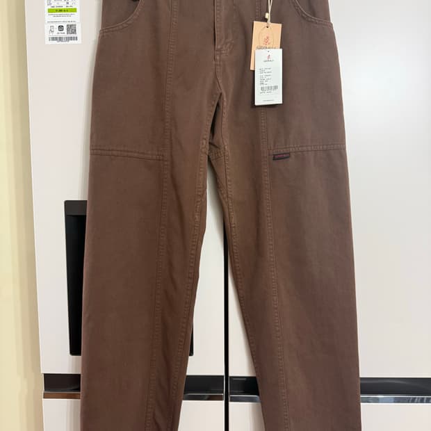 그라미치 가젯 팬츠 토바코 S 새제품