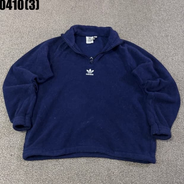 아디다스 플리스 반집업