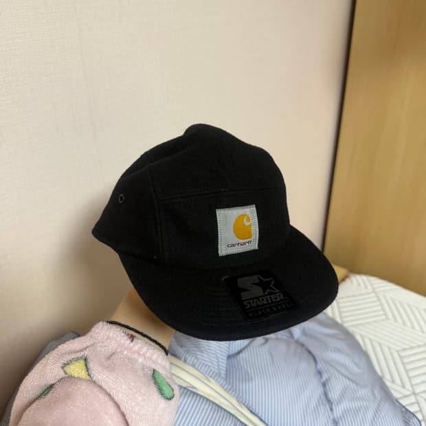 칼하트x스타터 울 블렌드 로고 캠프캡