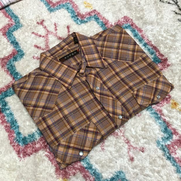 90s ROPER 로퍼 웨스턴 셔츠 