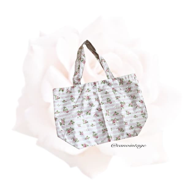 LIZ LISA flower pattern tote bag