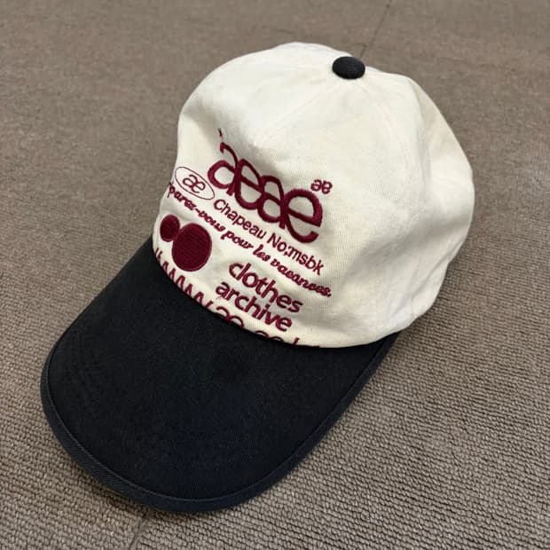 aeae 에이이에이이 볼캡 