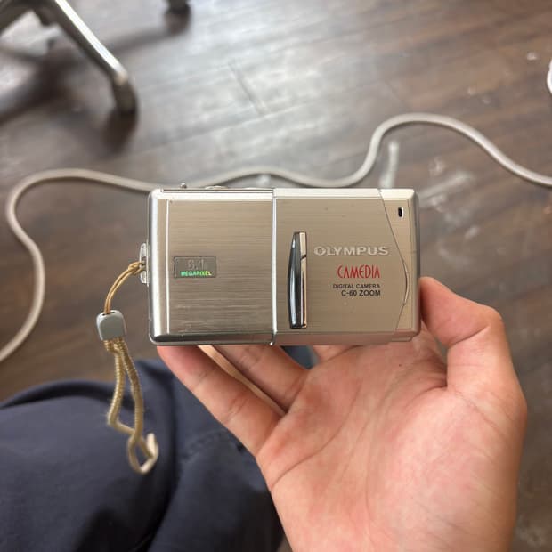올림푸스 카메디아 c60 디지털카메라