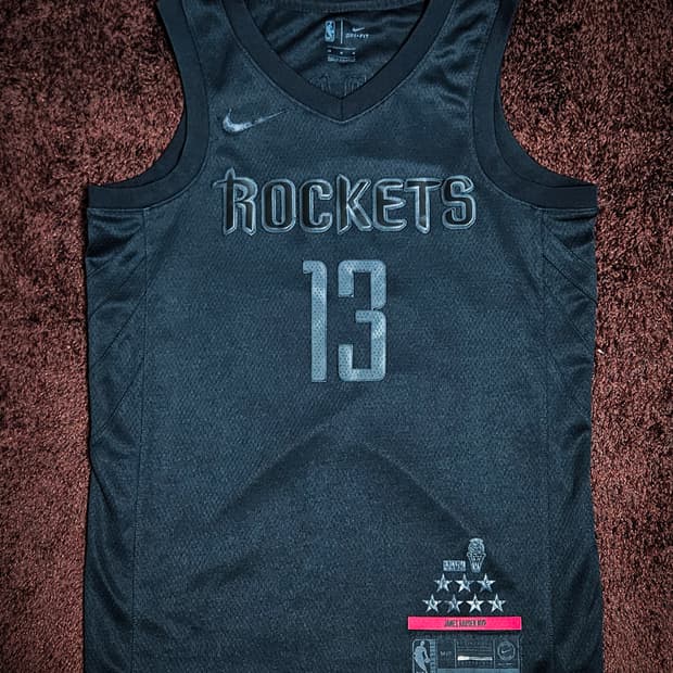 M)나이키 NBA 휴스턴 로켓츠 제임스하든 유니폼