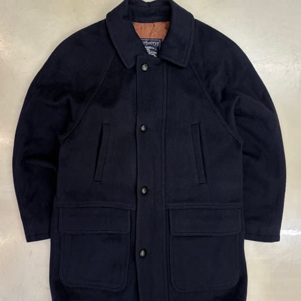 버버리 하프 코트