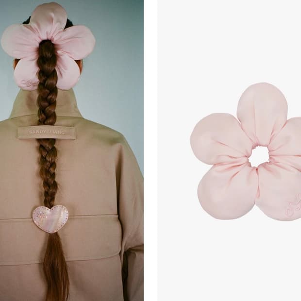 샌디리앙 플라워 스크런치