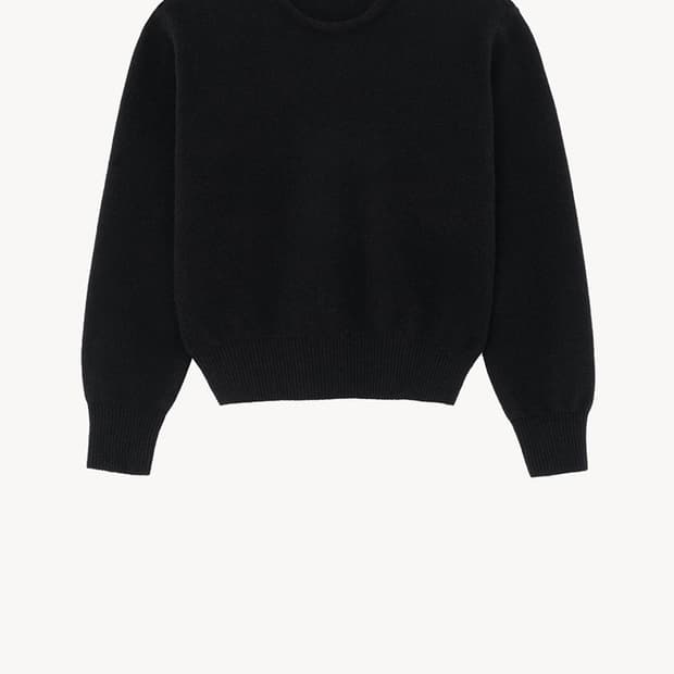 (택o) 새상품 문달 베이직 라운드 블랙