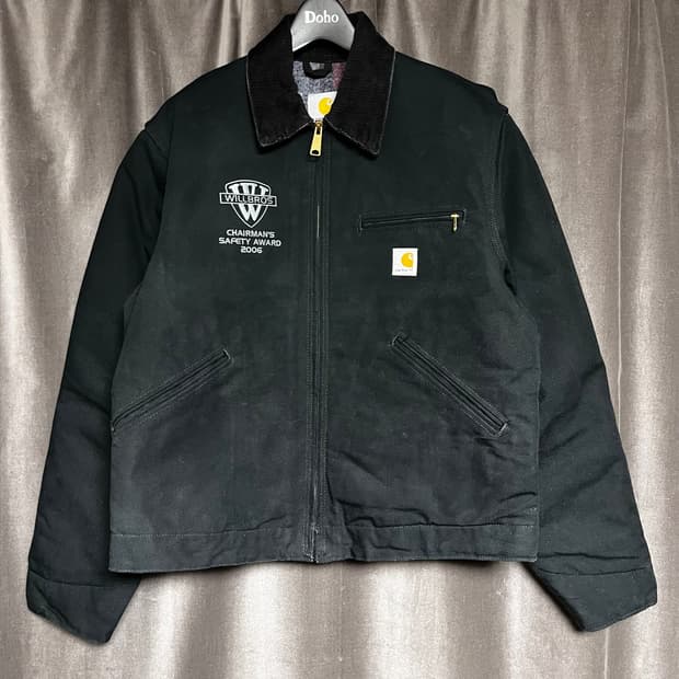 칼하트 디트로이트 J01 BLK(40size)