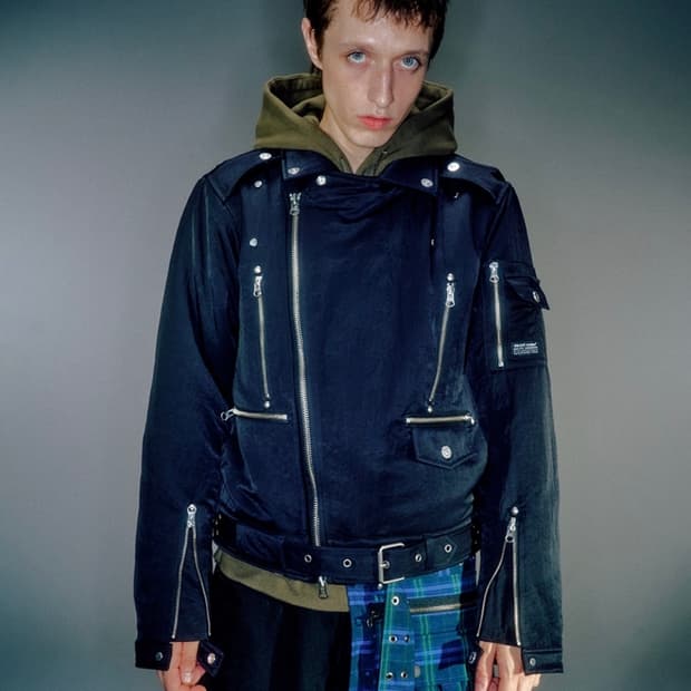 베이컨트 아카이브 루크 라이더 패디드 자켓 블랙 L