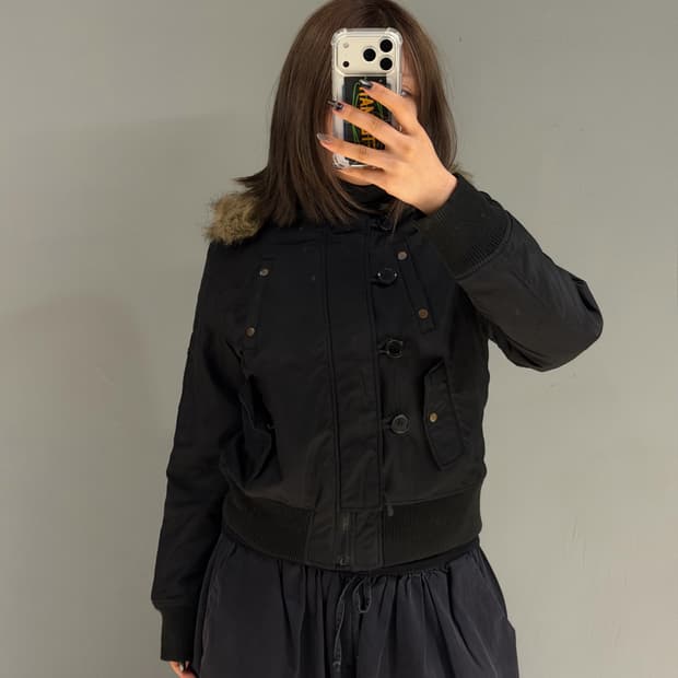 fur trimming detail n2b jumper