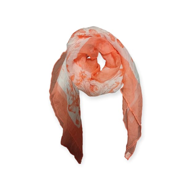 (사은품) 오렌지 플라워 스카프 