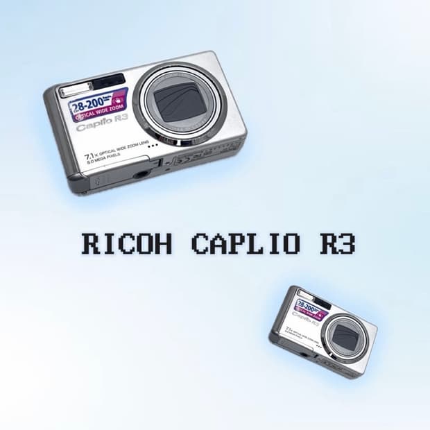초미품/작례🫧𖠳ᐝ리코 RICOH CAPLIO R3