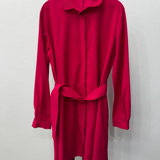 정품) maje 마쥬 셔츠형 롱 원피스 1