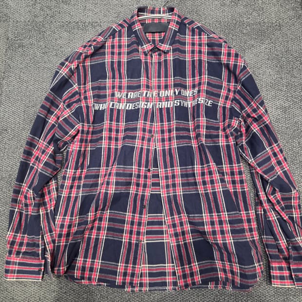 준지 플란넬 셔츠 50