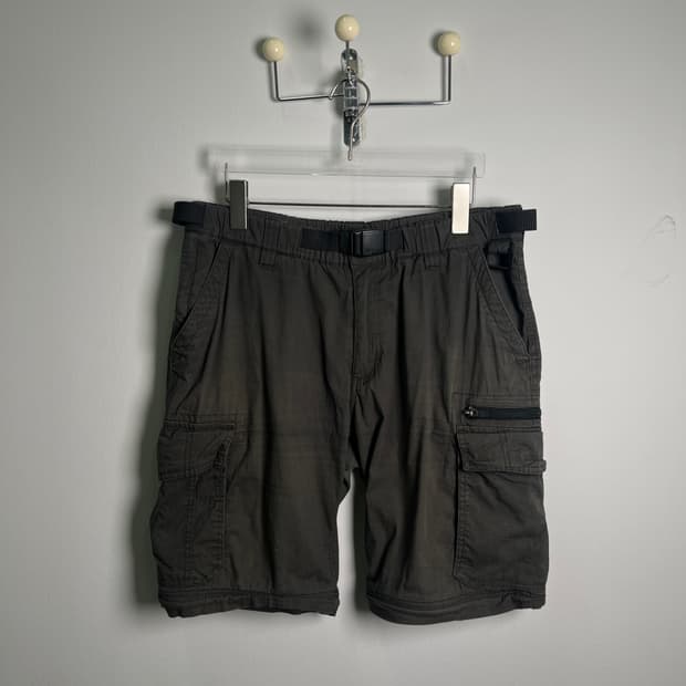 VTG 빈티지 다크 그레이 카고 반바지 30