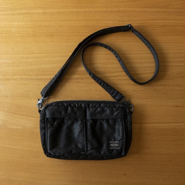 요시다 포터 탱커 미니 숄더백 블랙