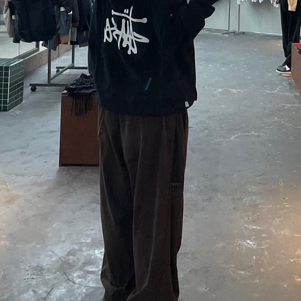 스투시 베이직 로고 후드티 H999