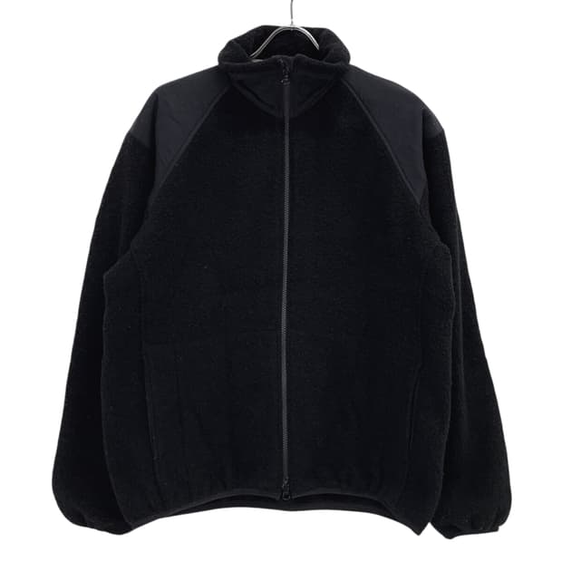 나나미카 보일드 울 플리스 자켓 블랙