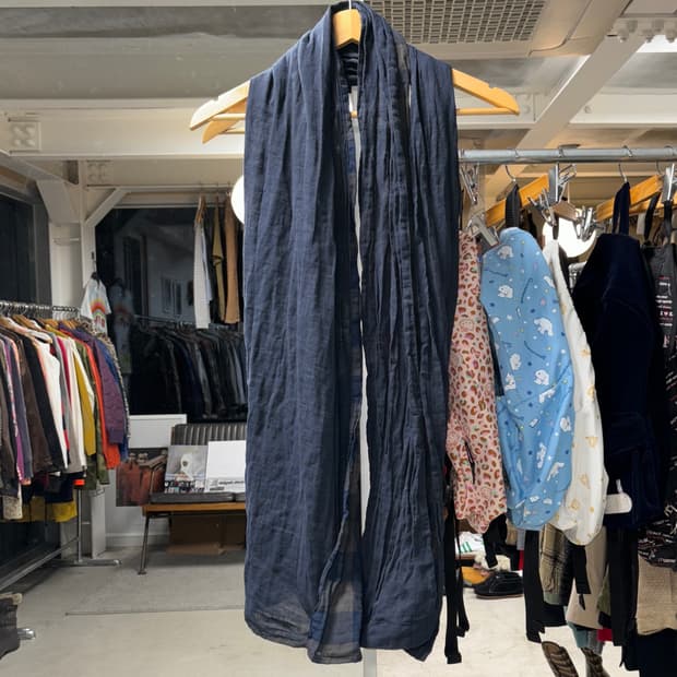 디젤 코튼 체크 머플러