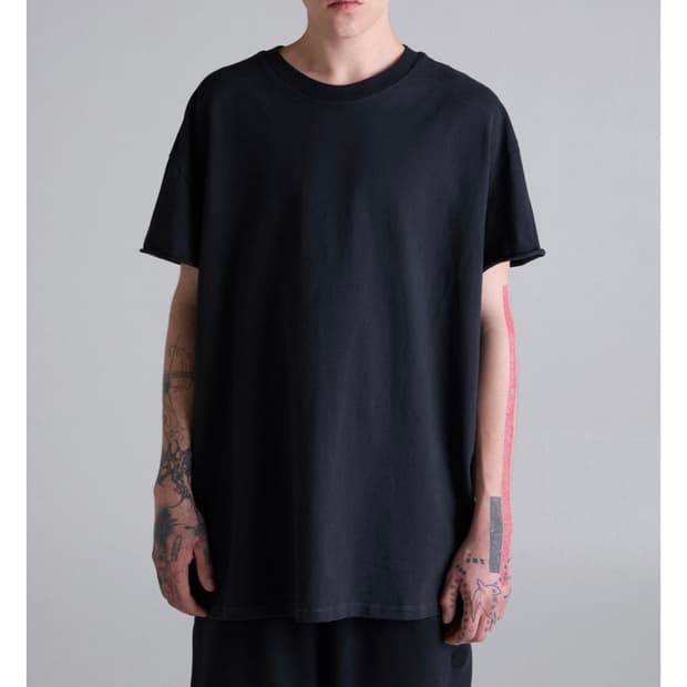 innir 이니어 252 HEAVYWEIGHT RAW T-SHIRT (F